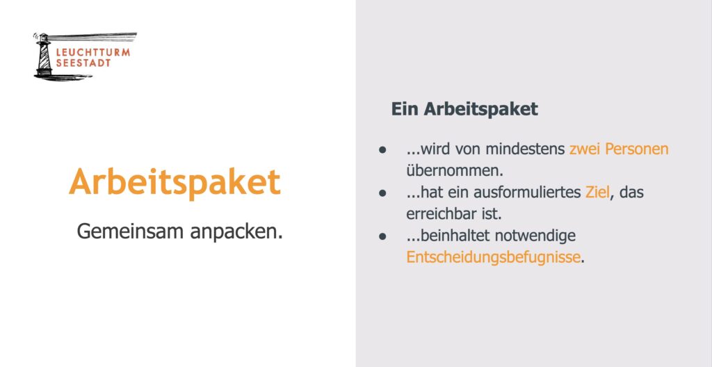 Arbeitspakete